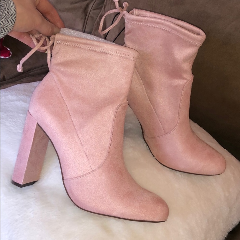 NWT Blush Pink Forever 21 Booties